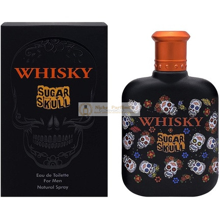 EVAFLORPARIS Whisky Sugar Skull Eau de Toilette 100ml Parfumový Sprej pre Mužov