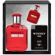 Evaflor Whisky Red Eau De Toilette set - 100ml, 10ml, 20ml