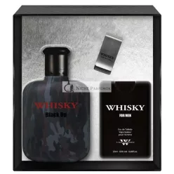   Evaflor Whisky Black Op Eau De Toilette Spray Set - 100ml a 20ml