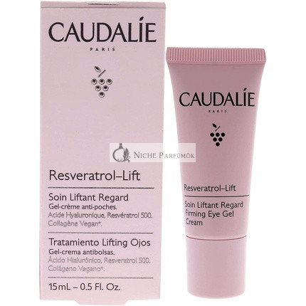 Caudalie Resveratrol Očný lifting a spevňujúci gélový krém, 15ml