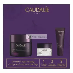   Caudalie Premier Cru Ľahký Krém Sada Starostlivosti o Pleť 3 Kusy