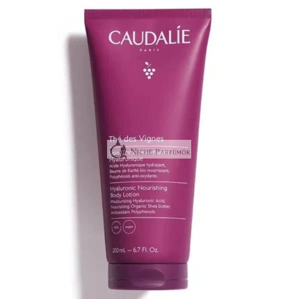 Caudalie Thé des Vignes Hyaluronová Vyživujúca Telová Mlieko, 200 Ml