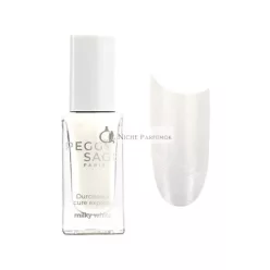   Peggy Sage Express Posilňovač Mliečne Biely Lak na Nechty, 5ml