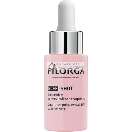 Filorga Ncef-Shot Supreme Polyrevitalising Concentrate koncentrovaná obnovujúca starostlivosť pre zjednotenú a rozjasnenú pleť 15 ml