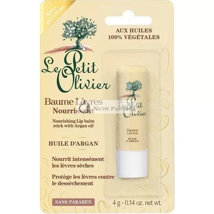 Le Petit Olivier Výživný Balzam na Pery s Arganovým Olejom 4g