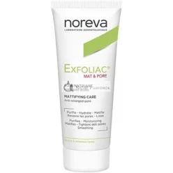   Noreva Exfoliačný Krém Mat & Póry 30ml Kontrola Oleja Obnova Kožných Buniek