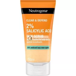   Neutrogena Clear & Defend 2% Kyselina salicylová na tvár, 150ml