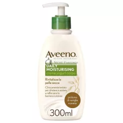   Aveeno Denné Hydratačné Telové Mlieko s Jogurtom, Vanilkou a Ovseným Vôňou 300ml
