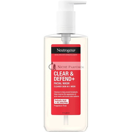 Neutrogena Čistý a Chránený+ Umývací Gél 200ml
