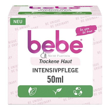 bebe Intenzív Pleťový Krém s Avokádovým Olejom a Shea Maslom na Suchú Pleť
