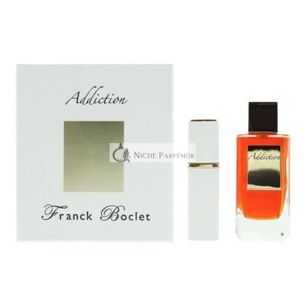 Franck Boclet Addiction 2-dielna darčeková sada: EDP 100ml - EDP 20ml dámsky sprej