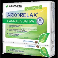 Arkorelax Cannabis Sativa Arkopharma 30 tabliet
