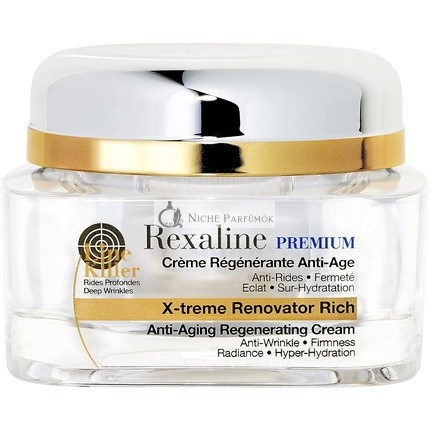 Rexaline X-treme Renovátor Bohatý Regeneračný Anti-Aging Krém s Hyalurónovou Kyselinou, 50ml