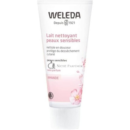 Weleda Čistiaca Mlieko s Mandľami pre Citlivú Pokožku, 75ml
