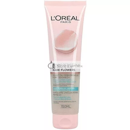 L'Oreal Dermo Expert Rare Flowers Peeling pre Normálnu Pokožku, 150ml