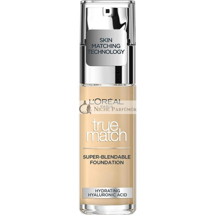 L´Oréal Paris True Match Super-Blendable Foundation tekutý make-up pre zjednotenie farebného tónu pleti 1D/1W Golden Ivory 30 ml