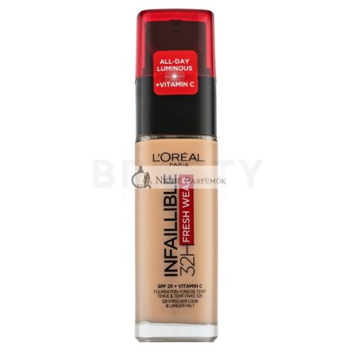 L´Oréal Paris Infaillible 32H Fresh Wear dlhotrvajúci make-up Golden Vanilla 30 ml