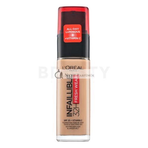 L´Oréal Paris Infaillible 32H Fresh Wear dlhotrvajúci make-up Honey 30 ml