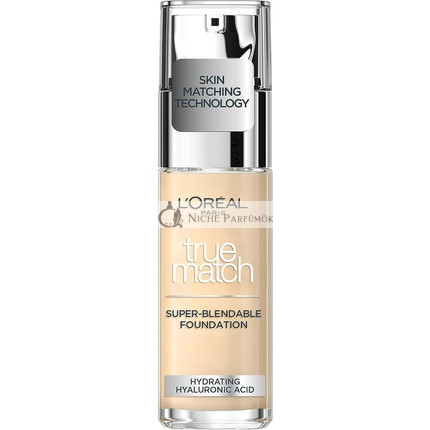 L´Oréal Paris True Match Super-Blendable Foundation tekutý make-up pre zjednotenie farebného tónu pleti 0.5N Porcelain 30 ml