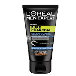 MEN EXPERT Pure Charcoal Scrub Gel na čierne bodky, 100ml