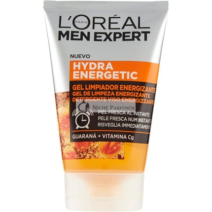 L'Oreal Hydra Energetic Čistiaci Gél na Tvár, 100ml