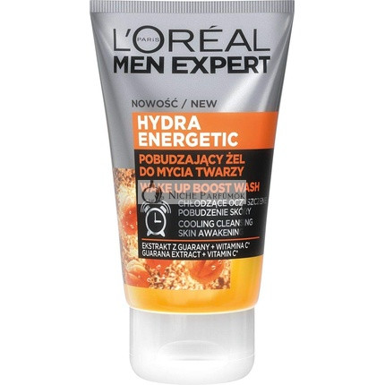 L'Oréal Paris Men Expert Hydra Energetic Čistiaci Gél na Tvár, 100ml