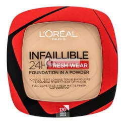   L´Oréal Paris Infaillible 24H Fresh Wear Foundation in a Powder púdrový make-up so zmatňujúcim účinkom 120 9 g