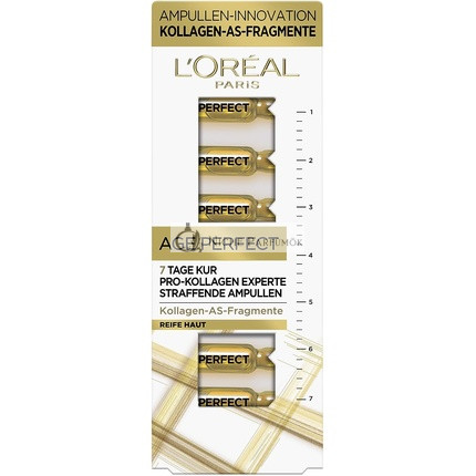 L'Oréal Paris Spevňujúce Ampulky 7-dňová Liečba pre Zrelú Pokožku s Fragmentmi Kolagénu