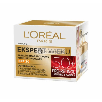 L'Oreal Age Specialist 50+ Protiwrinklový denný krém SPF20, 50ml