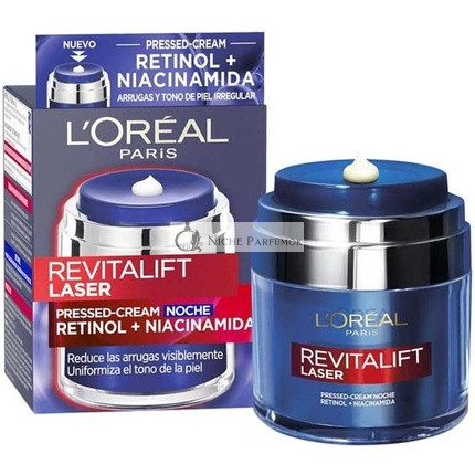 Revitalift Laser Nočný Krém s Retinolom a Niacinamidom, 50ml