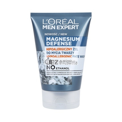L'Oreal Paris Men Expert Hypoalergénny gél na umývanie tváre, 100ml