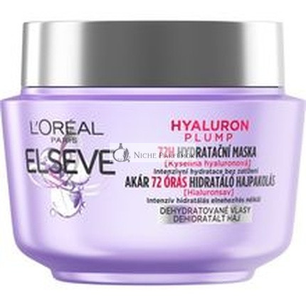 L'Oréal Paris Elseve Hyaluron Plump Moisture Masku na vlasy, 300ml