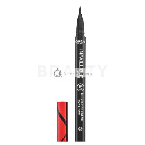 L´Oréal Paris Infaillible Grip 36H Micro-Fine Brush Eyeliner ceruzka na oči 01 Obsidian Black 0,4 g