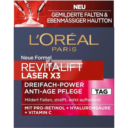 L'Oréal Paris Denná Starostlivosť Spevňujúci a Plniaci Anti-Aging Krém, 50ml