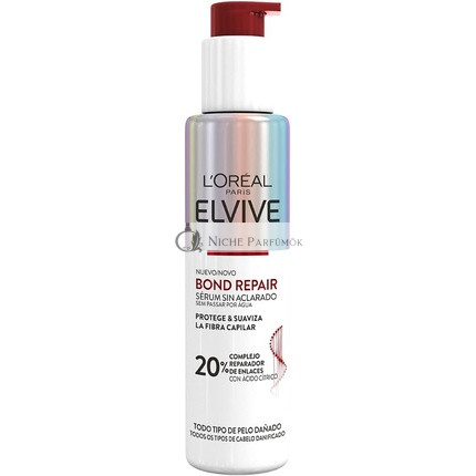 L'Oréal Paris Elvive Bond Repair Sérum Hlboká Rekonštrukcia Starostlivosť o Vlasy, 98% Menej Lámavosti
