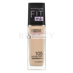   Maybelline Fit Me! Luminous + Smooth Foundation tekutý make-up pre zjednotenú a rozjasnenú pleť 105 Natural Ivory 30 ml