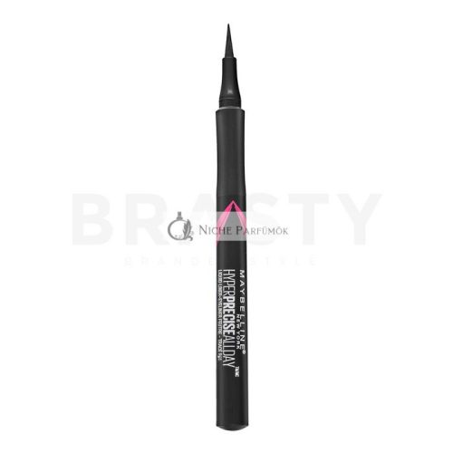 Maybelline Hyper Precise All Day Eyeliner linka na oči vo fixke 01 Forest Brown