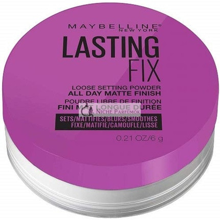 Maybelline Face Studio Lasting Fix transparentný púder 01 Translucent 6 g
