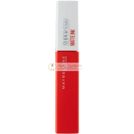 Maybelline Superstay Matte Ink Dlhodobý Tekutý Rúž, Oranžovo Červený, 12 Hodinová Výdrž, 25 Heroine