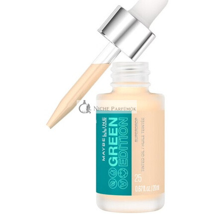 Maybelline New York Zelená Edícia Superdrop Tónovaný Olej Na Tvár - Odtieň 50 - Béžový - 20 Ml