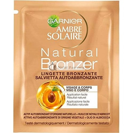 Ambre Solaire No Streaks Bronzer Samoopaľovacie Utierky na Tvár 5,6ml