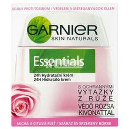 24h Essentials zvlhčujúci krém 50ml pre suchú a citlivú pokožku