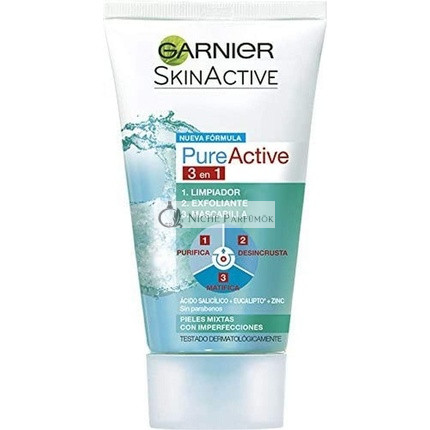 Garnier Active 3 V 1 Čistiaci Gél 150ml