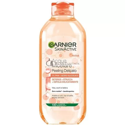 Garnier 3 v 1 Micelárna Voda s Exfoliačnym Účinkom PHA a Glykolovou Kyselinou, 400ml