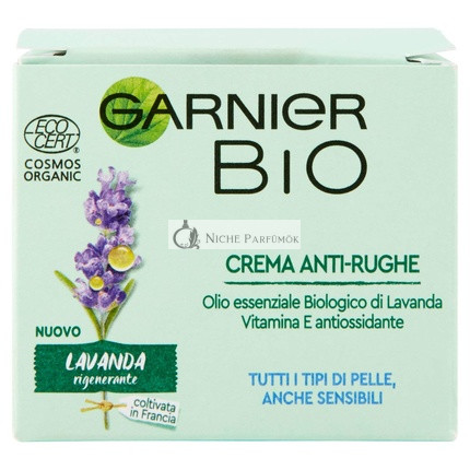 Garnier Bio Levanduľový Krém proti vráskam, 50ml