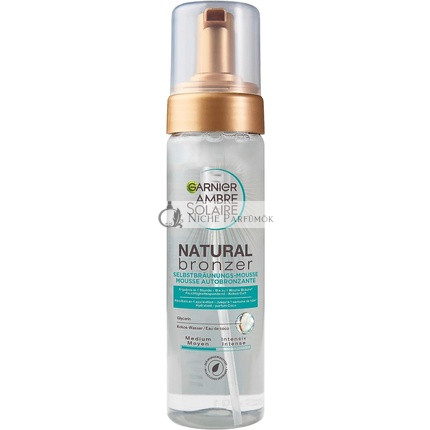 Garnier Samoopaľovacia pena Výživná samoopaľovacia pre prirodzené a bezškvárové opálenie, 200ml