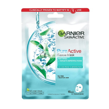 Garnier Čistá Čajovníková Maska, 40ml