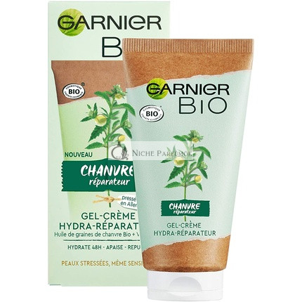 Garnier Bio Konopný olej Oprava a výživný pleťový krém s vitamínom E, 50ml