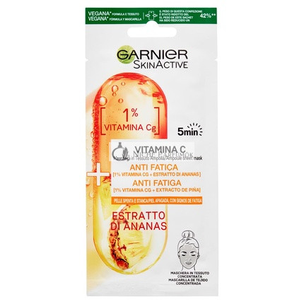 Garnier Skin Active Masková ampulka s vitamínom C