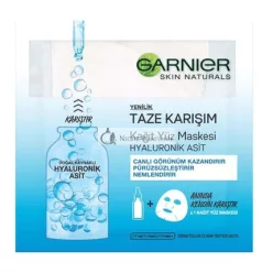   Garnier Skin Naturals Hyalurónová Ampulková Maska na Tvár, 15g